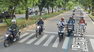 Gambar 1 Tanah Jalan Pajajaran bogor