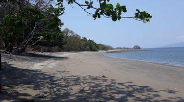 Gambar 3 Tanah pinggir pantai, beach front. Lokasi dekat rinca, kontur tanah landai. Bagus untuk hotel dan resort