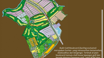 Gambar 5 Kavling Eksklusif Golf View di Bukit Golf Boulevard Grand Kawanua International City Manado 