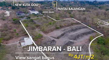 Gambar 1 Tanah dekat pantai kuta, berada di antara resort ternama di bali