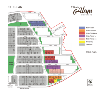 Cluster Alam Signature at Suvarna Sutera