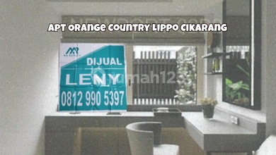 APARTMENT ORANGE COUNTRY LIPPO CIKARANG 2 BR FULL FURNISHED