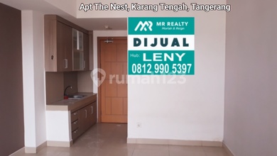 JUAL MURAH...THE NEST APARTMENT, STUDIO 27 M2, DI KARANG TENGAH, TANGERANG, LAGI BU