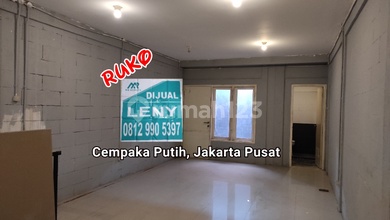 RUKO SIAP PAKAI 3 LANTAI DI CEMPAKA PUTIH, JAKARTA BARAT