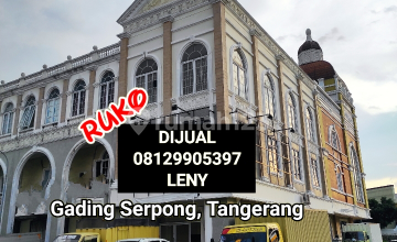 RUKO SIAP PAKAI DI GADING SERPONG, TANGERANG