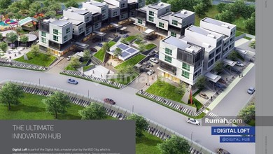 Perkantoran Digital Loft BSD di SCBD BSD Pusat Bisnis Indonesia Terbaru 2023 Jadi Menjanjikan Harga 11-16 M