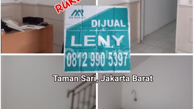Ruko Siap Pakai 3,5 lantai di Taman Sari, Jakarta Barat