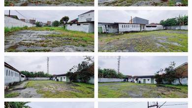 Dijual/disewakan Tanah+Gudang Ex pabrik  