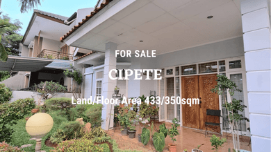 For sale rumah di cipete-cilandak jaksel