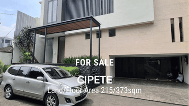 For sale Cipete Modern Tropical Townhouse Private Pool