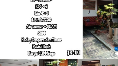 Penawaran Eksklusif, rumah Prestisius di Buah Batu, Bandung, LB 300m²
