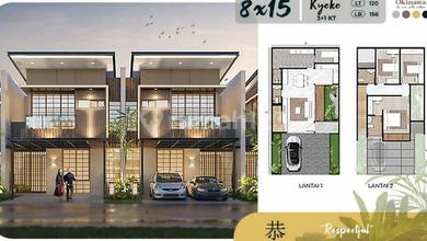 Rumah Mewah di Teluk Naga, Tangerang, 4 KT, LT 120m²