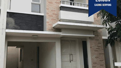 Rumah Minimalis di Gading Serpong Scientia Garden, Tangerang, LT 105 m2