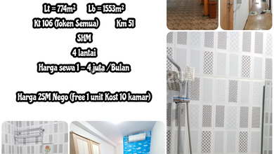 Rumah Premium di Senen, Jakarta Pusat, LT 1553 m2
