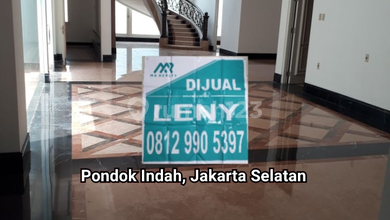 RUMAH MEWAH LT 544 M2 DI PONDOK INDAH, JAKARTA SELATAN, ADA KOLAM RENANG