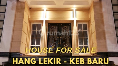 HANG LEKIR, KEBAYORAN BARU LUXURIOUS EUROPEAN CLASSIC DESIGN HOME OFFICE WITH 12 BED ROOMS  DEKAT SENAYAN CITY
