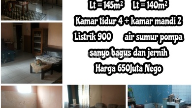 Jual Rumah Siap Huni di Cimahi, Bandung, LT 145 m2