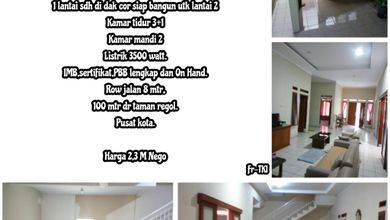 Jual Cepat Rumah Elit area Buah Batu, Bandung, Luas 200 m2
