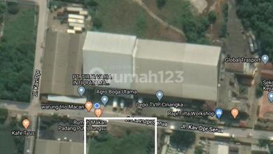 Tanah Industri Pergudangan Siap Bangun di Kavling Dpr Serua Bogor