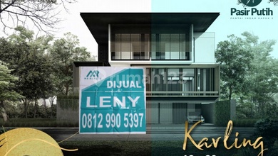 Jual Tanah Kawasan Cluster Pantai Indah Kapuk Pemandangan Danau dan Taman