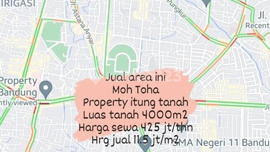 Jual Murah Tanah 4000 m2 Lokasi Strategis