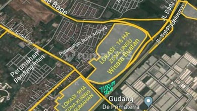 Tanah Luas 7110 m2 Area Strategis Gede Bage, Dijual Murah