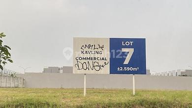 Tanah Bisnis Pinggir Jalan Raya Area BSD