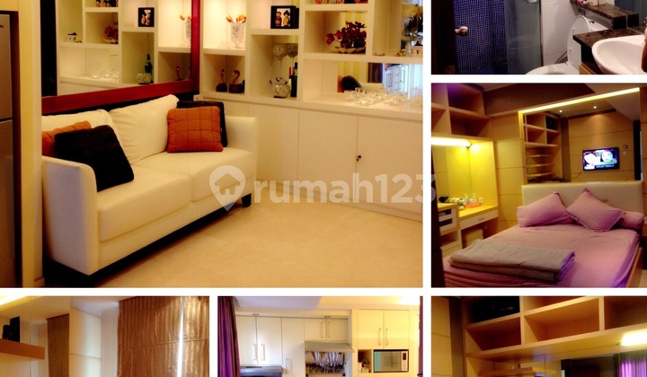 Apartemen Royal Mediterania Garden Residences - 2Br+1 (82,5 m²) Full Furnished, Low Floor Pool View, 100 Juta/Tahun, Tanjung Duren, Jakarta Barat 1