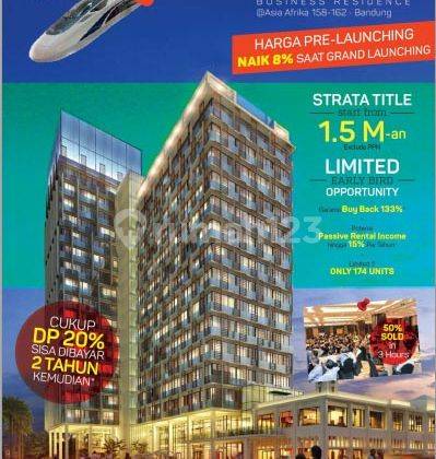 Apartemen Hquarter Business Residence Asia Aprika Bandung 2