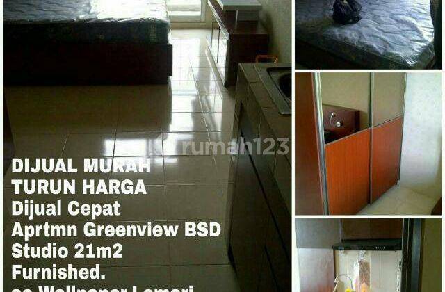 Apartemen Serpong Greenview , Type Studio  , BSD CITY , Tangerang 2