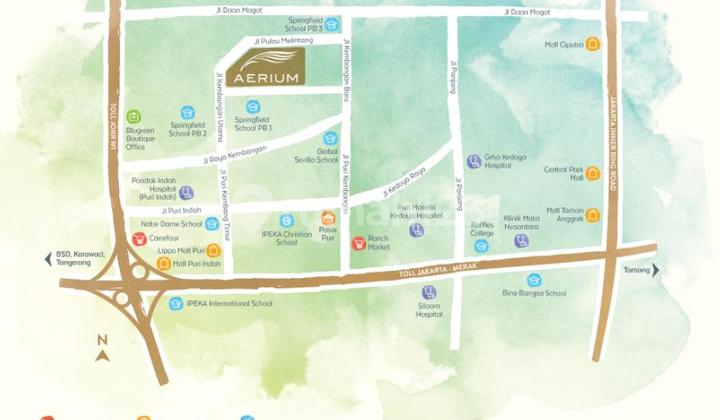 Apartment Aerium di Permata Buana 2