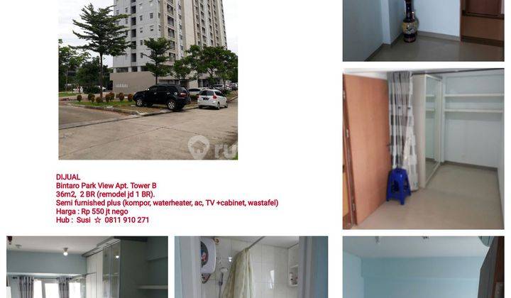 Apartemen Bintaro Parkview Jakarta Selatan ( 0008SS ) 2