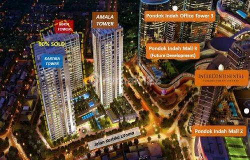 Apartemen 2 Kamar di Pondok Indah Residence pir Jakarta Selatan 2