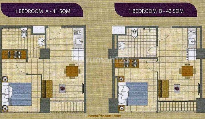 Apartemen Callia 1 Bedroom, Kelapa Gading Jakarta Utara 1