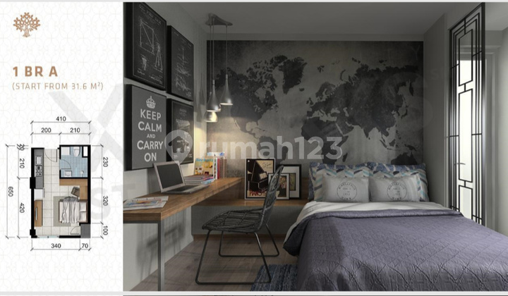 APARTMENT SPRINGVILLE Jl. Raya Kedung Asem, Surabaya 1