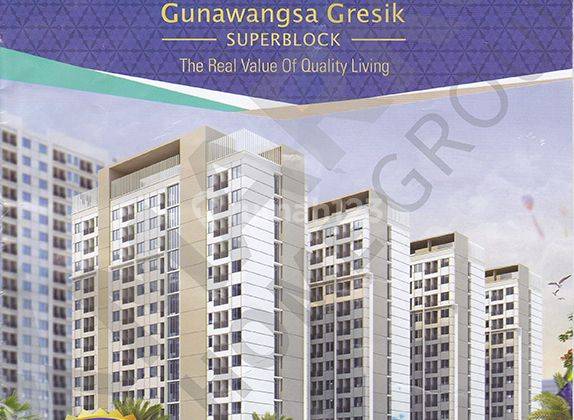 Apartemen Gunawangsa Gresik, Lokasi Strategis Harga cuma 43ribu/hari! 1