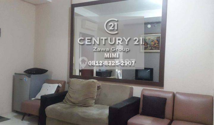 Apartemen Mediterania Garden 2, 2BR Full Furnish Lantai Sedang View City 2