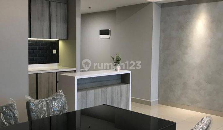 Disewakan Apartemen full furnished  Sherwood Regent Tower Lt 12 3 BR Jakarta Utara dekat sekolah Penabur,SIS 1