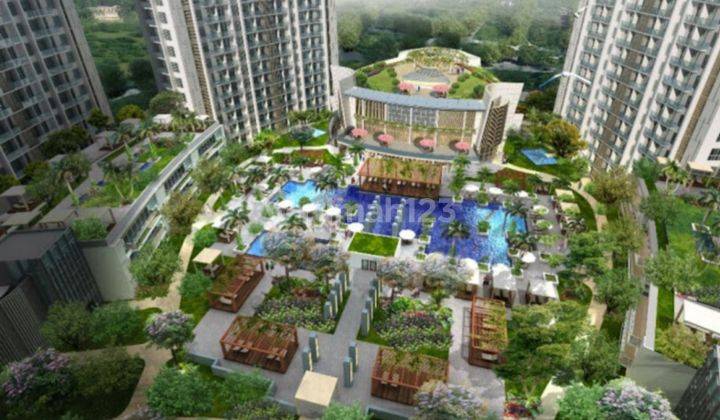 Taman Anggrek Residence, Jakarta Barat, dekat Central Park, 2br Luas 44m2, 3ac 2