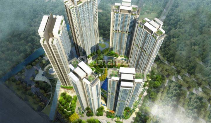 Taman Anggrek Residence, Jakarta Barat, dekat Central Park, 2br Luas 44m2, 3ac 1