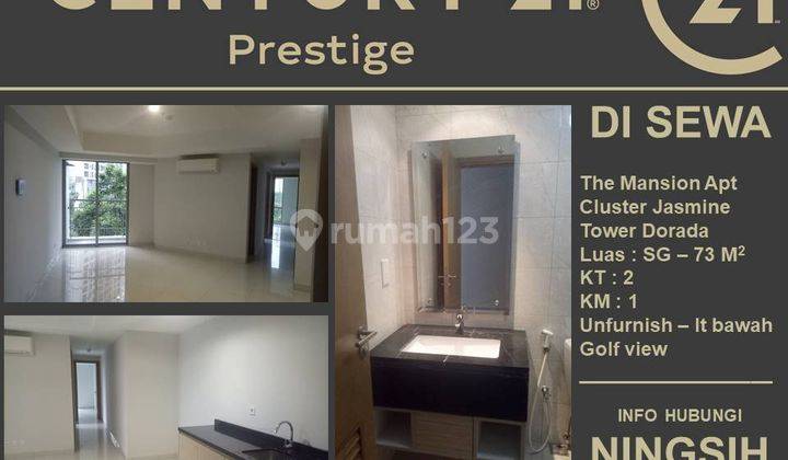 Apartment The mansion @ Duku Golf Kemayoran Cluster Jasmin Tower Dorada 1