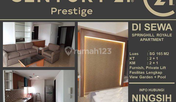 Apartment Springhill Royale Kemayoran 1