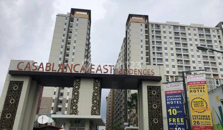 PALING MURAH!!! APARTEMEN DI TIMUR JAKARTA CASABLANCA EAST RESIDENCE, PONDOK BAMBU!!! LOKASI STRATEGIS BANGET!!! 1