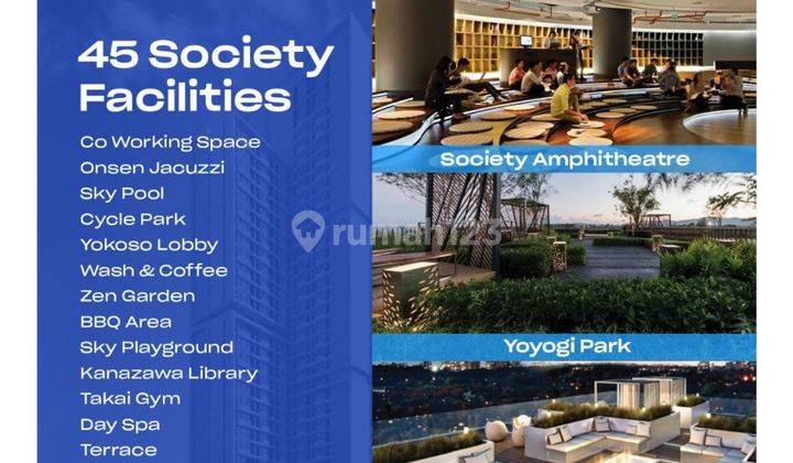 Apartemen Kyo Society dengan konsep Jepang CICILAN HANYA 2JUTAAN! NUP NOW!! 2