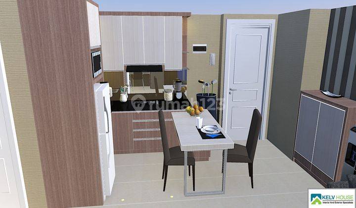 Unit Apartemen Trivium Cikarang, Tower suite, View lake 1