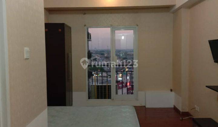 Apartemen Puri Park View Tower B lt12 studio 25m2 furnish siap huni hadap pool BU murah 1