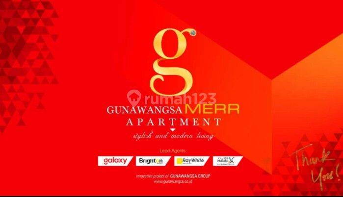 A.02E.Apartemen Gunawangsa MERR di SURABAYA SELATAN - (BEST SELLER) - SISA 1% TERAKHIR - STRATEGIS dan Dekat ke Mana-Mana (GRADE A++) 1