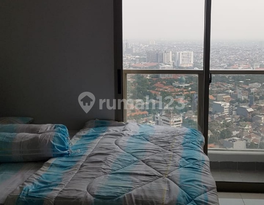 Taman Anggrek Residence Suite Studio Furnish Minimalis, Cukup Siapkan Koper Anda !!