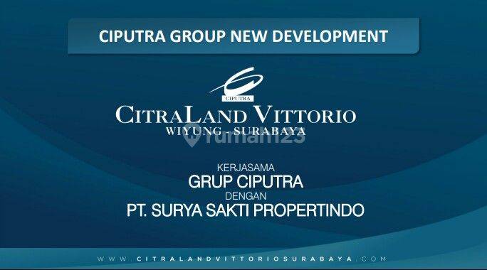 A.13G.Apartemen + SOHO Citraland - VITTORIO - SURABAYA BARAT -Twr ALESSANDRO - SISA STOCK TERAKHIR - STRATEGIS, SUPER BLOCK, ADA SMART HOME DEVICES dan TERJANGKAU (GRADE A+++) 2