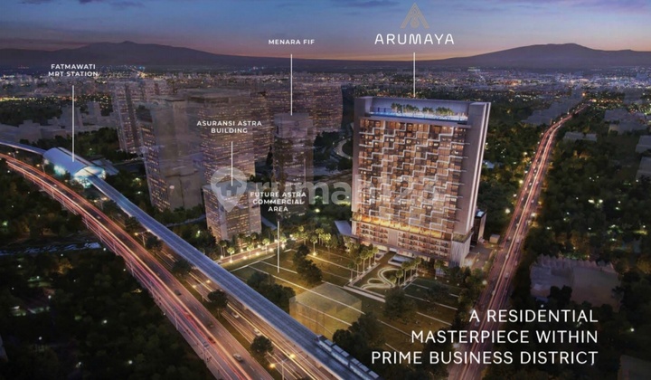 Apartemen Arumaya Astra Land dekat Pondok Indah Jakarta Selatan 2